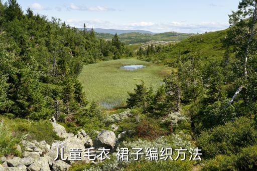 儿童毛衣 裙子编织方法