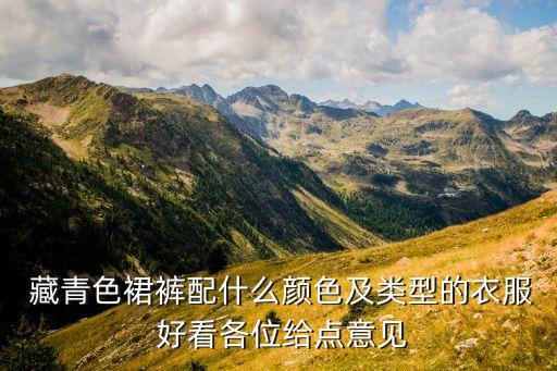 藏青色裙子配什么颜色上衣好看