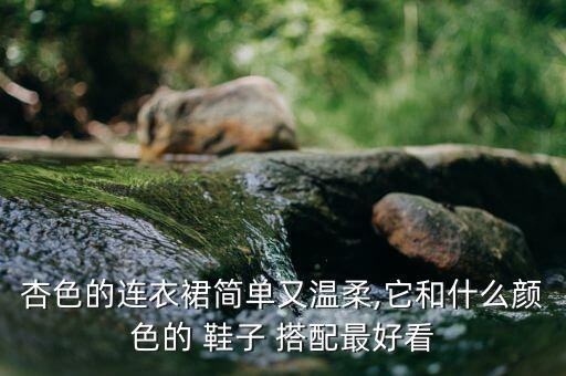 杏色的连衣裙简单又温柔,它和什么颜色的 鞋子 搭配最好看