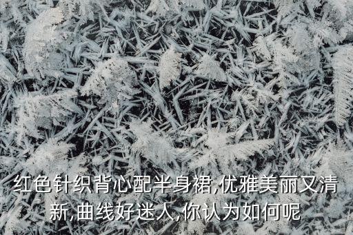 红色针织背心配半身裙,优雅美丽又清新,曲线好迷人,你认为如何呢