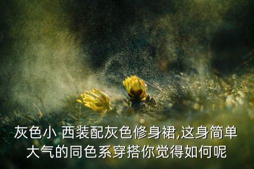 黑西装灰裙子套装好看吗,有没有摆裙子一套装西装黑色的