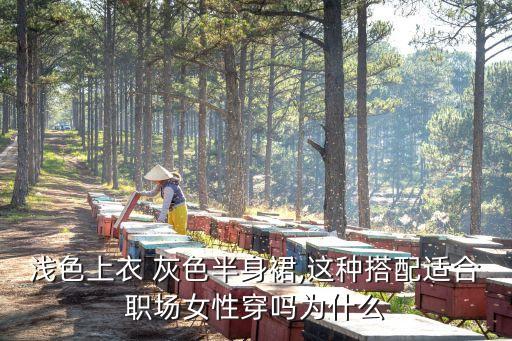 浅色上衣 灰色半身裙,这种搭配适合职场女性穿吗为什么