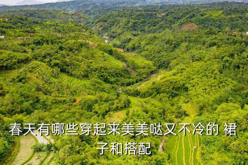 春天有哪些穿起来美美哒又不冷的 裙子和搭配