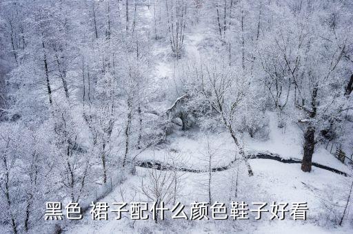 黑色 裙子配什么颜色鞋子好看