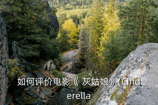 如何评价电影《 灰姑娘》(Cinderella