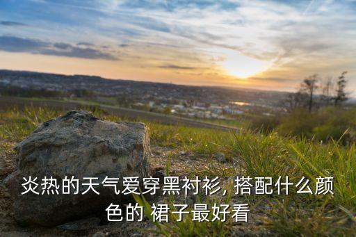 炎热的天气爱穿黑衬衫, 搭配什么颜色的 裙子最好看