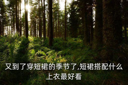 又到了穿短裙的季节了,短裙搭配什么上衣最好看