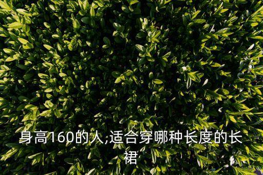 1.6米夏季裙子穿搭图片