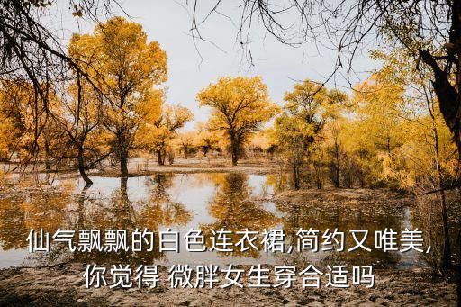 仙气飘飘的白色连衣裙,简约又唯美,你觉得 微胖女生穿合适吗