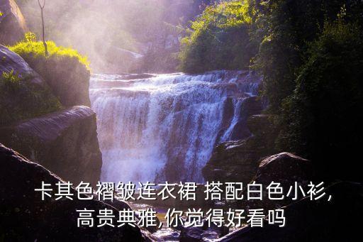 卡其领口裙子搭配,浅色卡其裙子搭配什么颜色的上衣