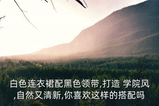安阳学院风裙子穿搭