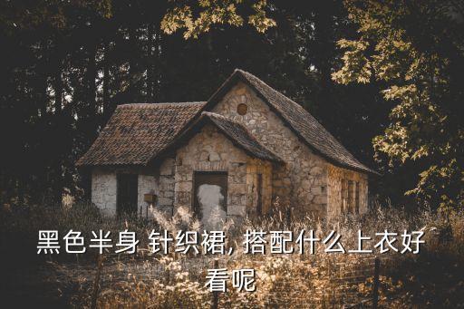 黑色半身 针织裙, 搭配什么上衣好看呢
