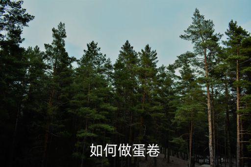 如何做蛋卷