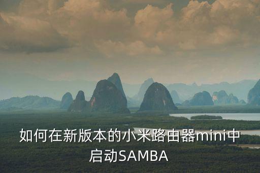 如何在新版本的小米路由器mini中启动SAMBA