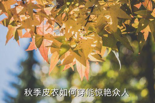 秋季皮衣如何穿能惊艳众人