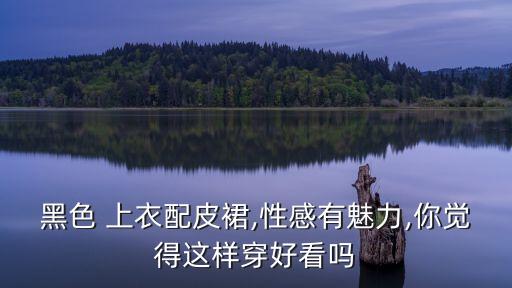 黑色 上衣配皮裙,性感有魅力,你觉得这样穿好看吗