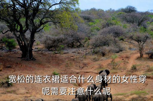  宽松的连衣裙适合什么身材的女性穿呢需要注意什么呢