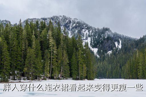 胖人穿什么连衣裙看起来变得更瘦一些