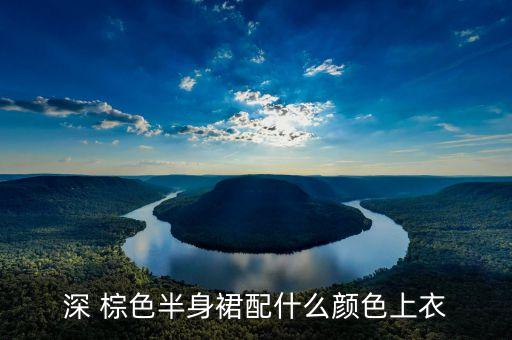 深 棕色半身裙配什么颜色上衣