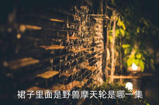  裙子里面是野兽摩天轮是哪一集