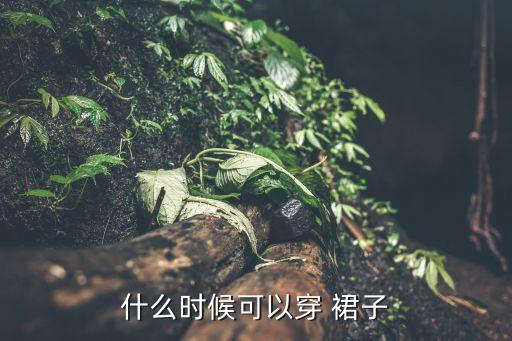 广东冬天能穿裙子吗,冬天穿裙子腿怎么保暖