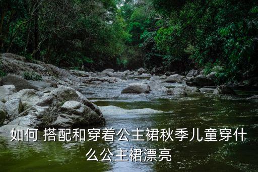 如何 搭配和穿着公主裙秋季儿童穿什么公主裙漂亮