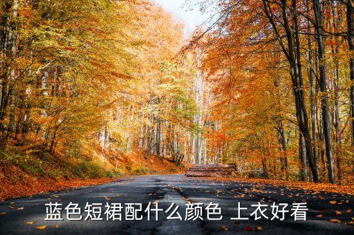 蓝色短裙配什么颜色 上衣好看