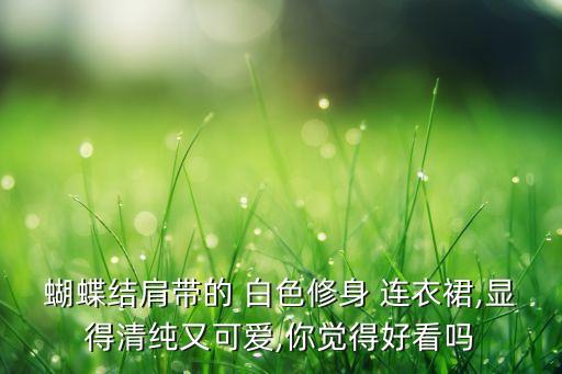 白色连衣裙女新款