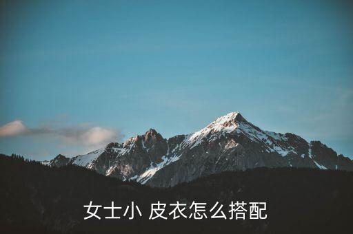 皮衣裙子穿搭夏天穿,黑色皮衣搭什么裙子好看
