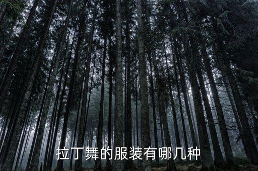 拉丁舞的服装有哪几种