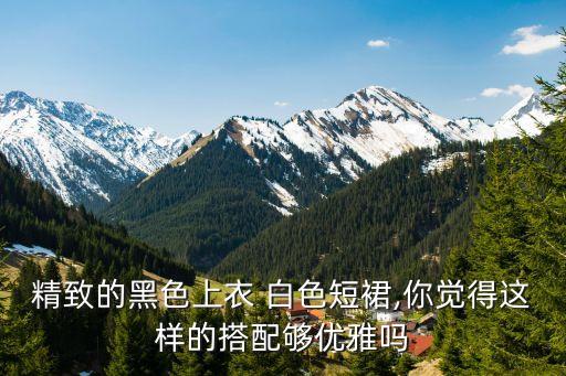 白黑裙子穿搭,黑裙子怎么样穿搭好看
