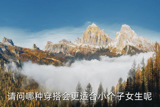 请问哪种穿搭会更适合小个子女生呢