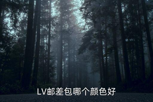LV邮差包哪个颜色好