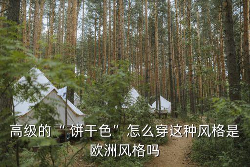 高级的“ 饼干色”怎么穿这种风格是欧洲风格吗