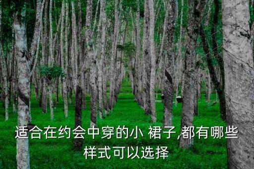 适合在约会中穿的小 裙子,都有哪些样式可以选择