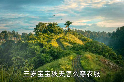 三岁宝宝秋天怎么穿衣服