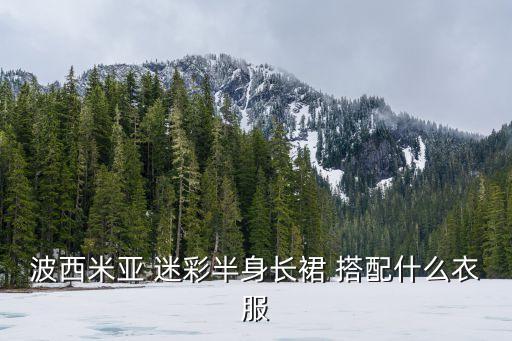 波西米亚 迷彩半身长裙 搭配什么衣服