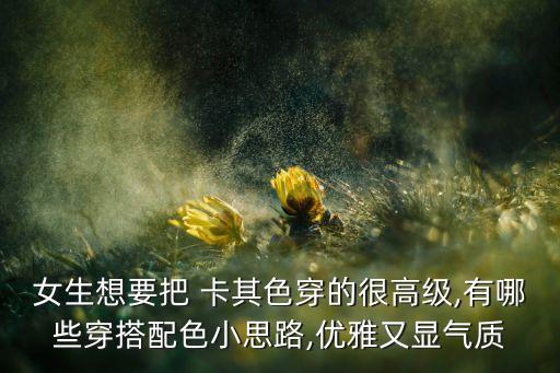 卡其百裙子穿搭,卡其裙子搭什么鞋