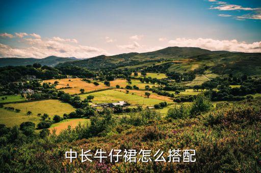 中长牛仔裙怎么搭配