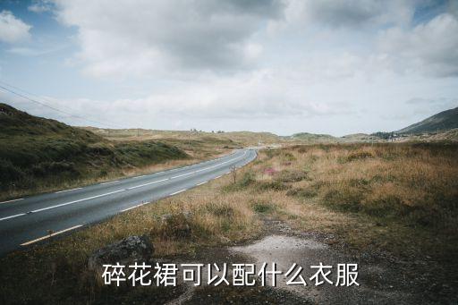  碎花裙可以配什么衣服
