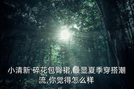 小清新 碎花包臀裙,最显夏季穿搭潮流,你觉得怎么样