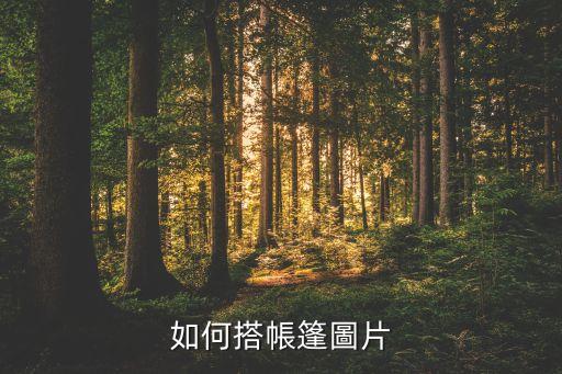 如何搭帳篷圖片