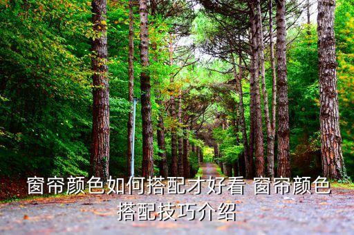  窗帘颜色如何搭配才好看 窗帘颜色搭配技巧介绍