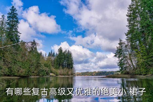 有哪些复古高级又优雅的绝美小 裙子