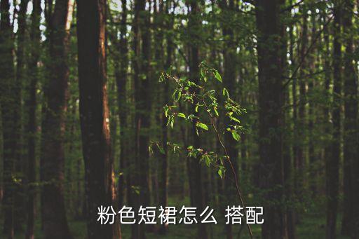  粉色短裙怎么 搭配