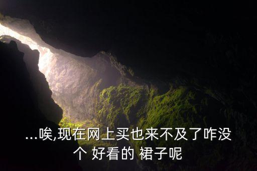 ...唉,现在网上买也来不及了咋没个 好看的 裙子呢