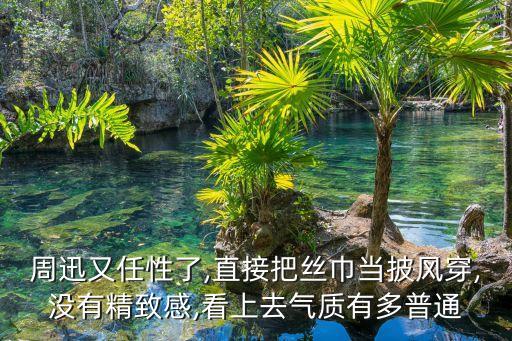 周迅又任性了,直接把丝巾当披风穿,没有精致感,看上去气质有多普通