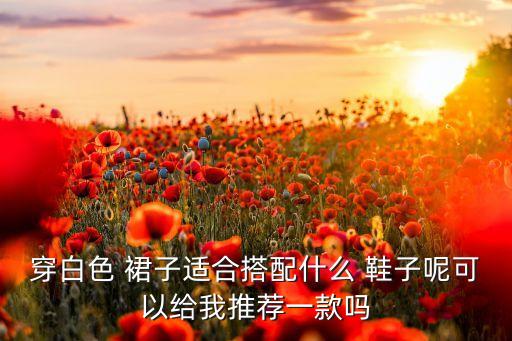 穿白色 裙子适合搭配什么 鞋子呢可以给我推荐一款吗