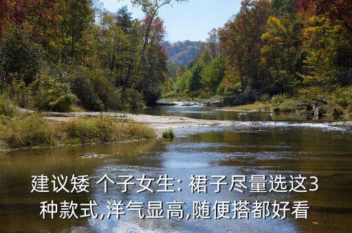 下个子裙子穿搭图,154的个子穿110的裙子