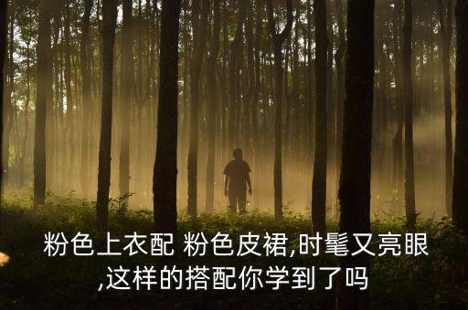 冬季粉色穿搭裙子,冬季裙子穿搭图片女
